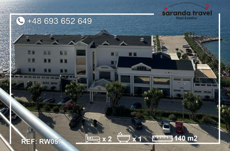 Apartament  2+1 Z ogromnym balkonem, SUPER widok Nr.Ref:RW057