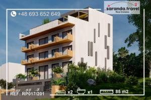 SHITJESH Apartament z pięknym widokiem w nowym budownictwie 2+1  Nr.Ref:017/201