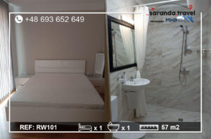 Nowe mieszkanie w Sarandzie AP04P5 74m2 Nr.Ref:RP056