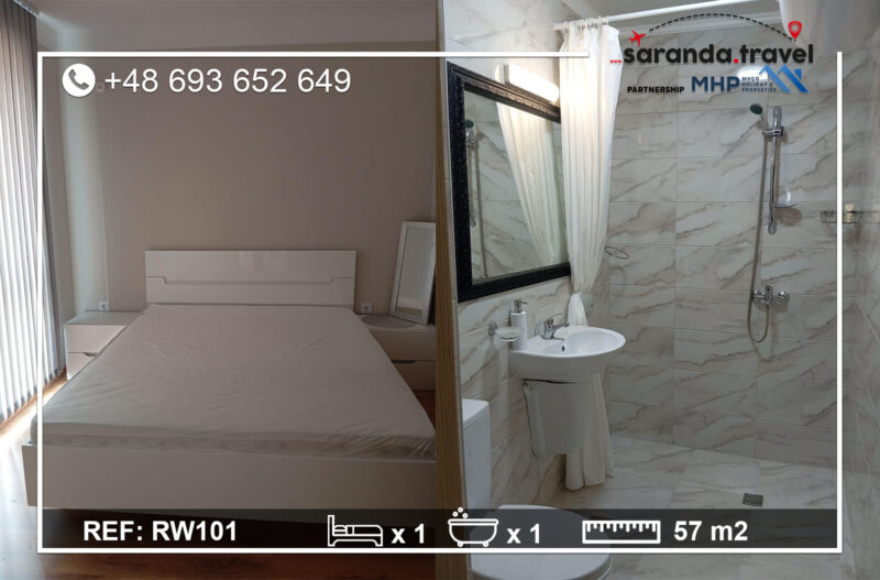 Nowe mieszkanie w Sarandzie AP04P5 74m2 Nr.Ref:RP056