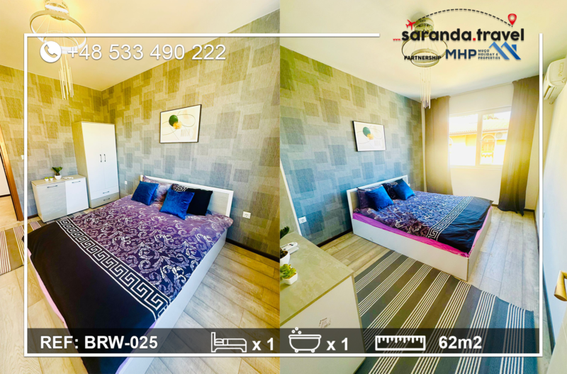 Apartament Św.Wlas 1+1  62m2   Nr.BRW-025