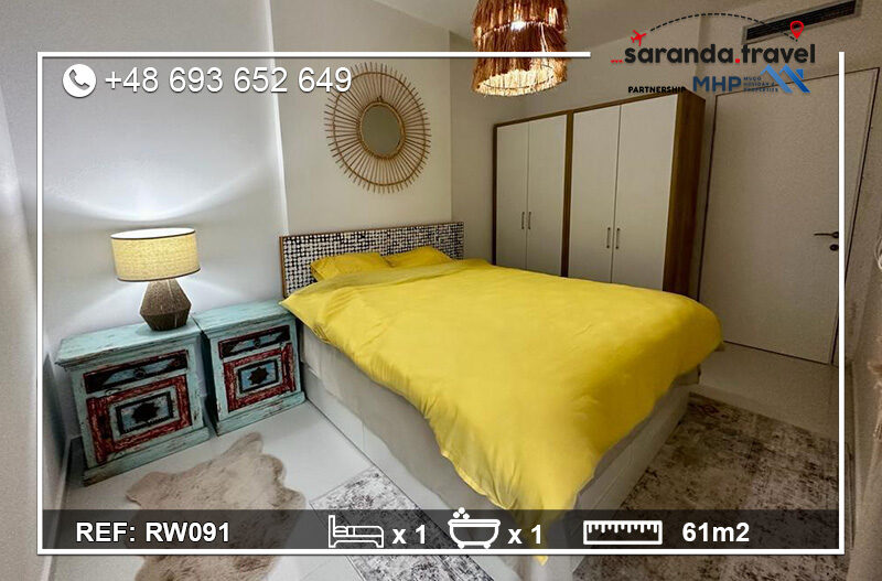 Nowe mieszkanie w Sarandzie AP04P5 74m2 Nr.Ref:RP056