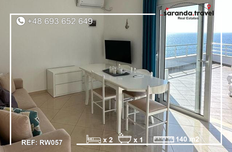 Apartament  2+1 Z ogromnym balkonem, SUPER widok Nr.Ref:RW057