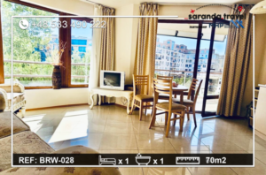 Apartament 1+1 Słoneczny Brzeg 70m2 Okazja! BRW-28