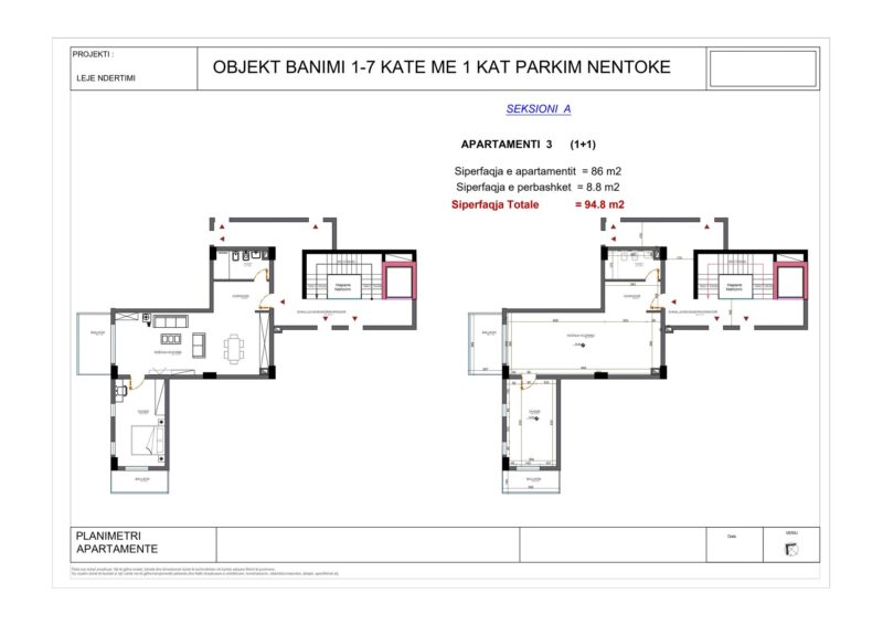 Apartamenty Orion Rynek Pierwotny  Saranda Nr.Ref.RP010
