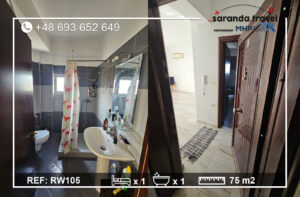 Nowe mieszkanie w Sarandzie AP04P5 74m2 Nr.Ref:RP056