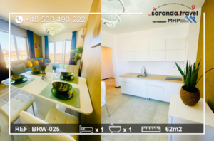 Apartament Św.Wlas 1+1  62m2   Nr.BRW-025