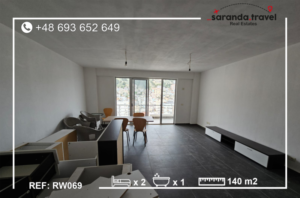 Apartament z Wspaniałym Widokiem na Morze w Centrum Sarandy  140m2  Nr.Ref:RW069