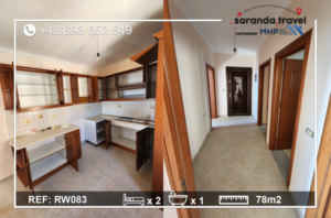 Apartament 78m2 z widokiem na morze Nr.Ref:RW083
