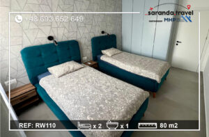 Nowe mieszkanie w Sarandzie AP04P5 74m2 Nr.Ref:RP056