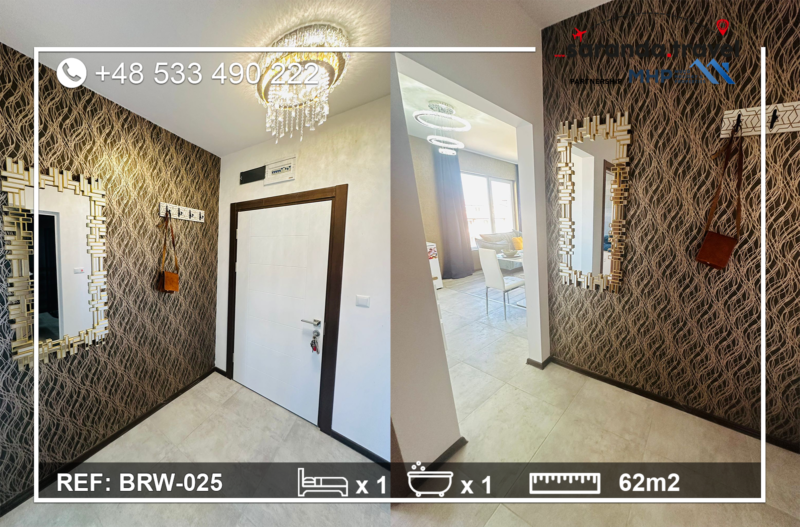 Apartament Św.Wlas 1+1  62m2   Nr.BRW-025