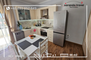 Apartament z widokiem na morze 1+1    66m2      Nr.Ref:RW070