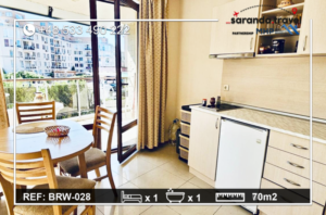 Apartament 1+1 Słoneczny Brzeg 70m2 Okazja! BRW-28