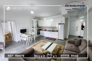 Apartament 91m2 z widokiem na morze 2+1  Nr.Ref: RW079