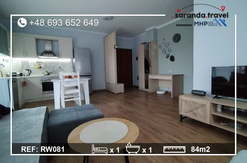 Apartament 1+1    84m2     Nr.Ref: RW081