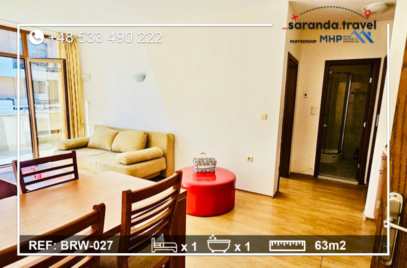 Apartament 63m2 1+1 Blisko plaży! BRW-27