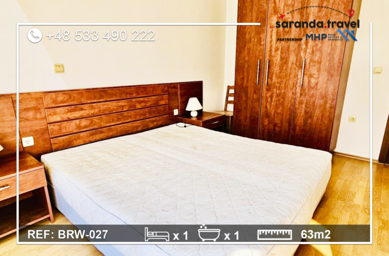 Apartament 63m2 1+1 Blisko plaży! BRW-27