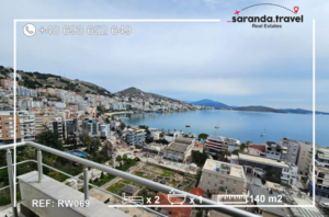 Apartament z Wspaniałym Widokiem na Morze w Centrum Sarandy  140m2  Nr.Ref:RW069