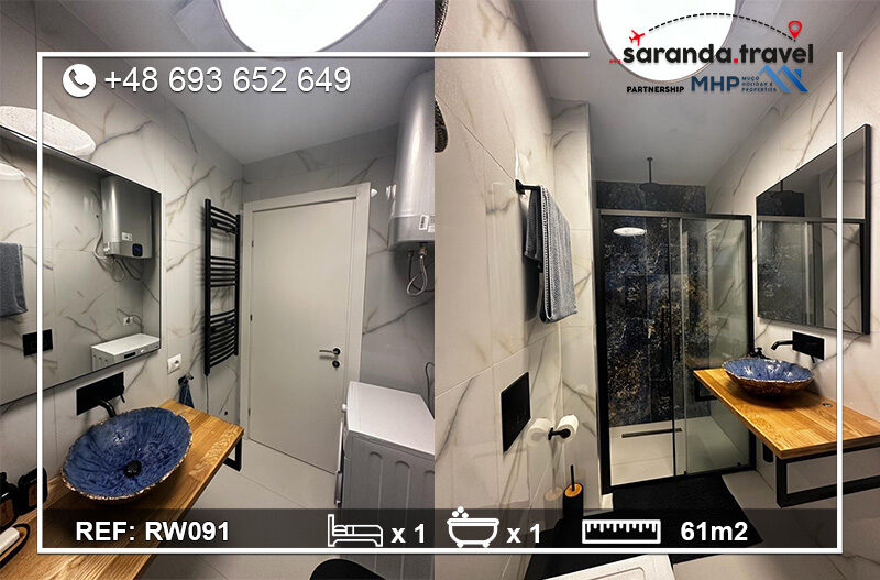 Nowe mieszkanie w Sarandzie AP04P5 74m2 Nr.Ref:RP056