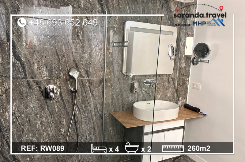 Dwa Penthouses w cenie jednego 260m2, pierwsza linia   Nr.Rf.RW089