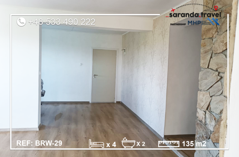 Dom jednorodzinny 135m2, działka 900 m2 Okazja! BRW-29