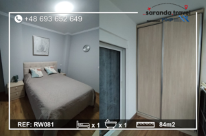 Apartament 1+1    84m2     Nr.Ref: RW081