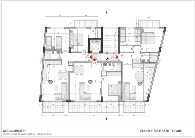 SHITJESH Apartament z pięknym widokiem w nowym budownictwie 2+1  Nr.Ref:017/201