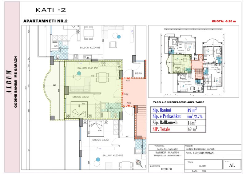 River Project nowy budynek Nr.Ref:RP 024 Pierwsza linia, widok na morze