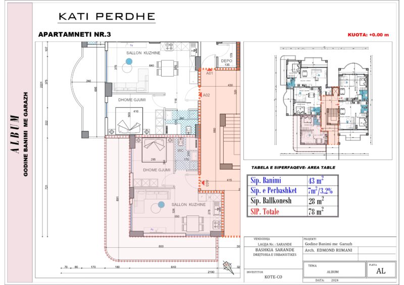 River Project nowy budynek Nr.Ref:RP 024 Pierwsza linia, widok na morze
