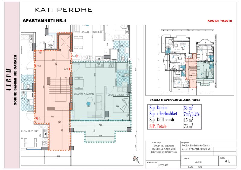 River Project nowy budynek Nr.Ref:RP 024 Pierwsza linia, widok na morze