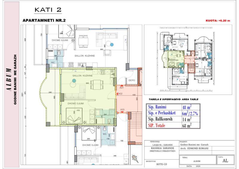 River Project nowy budynek Nr.Ref:RP 024 Pierwsza linia, widok na morze