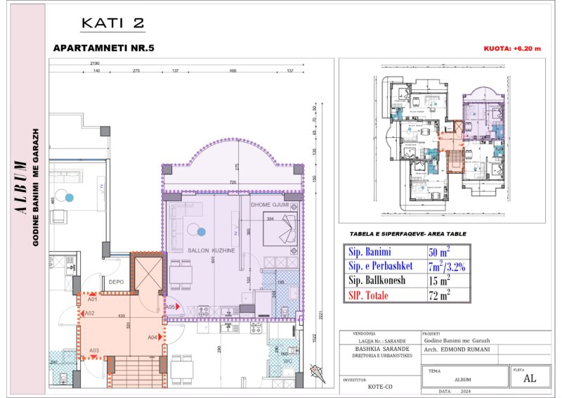 River Project nowy budynek Nr.Ref:RP 024 Pierwsza linia, widok na morze