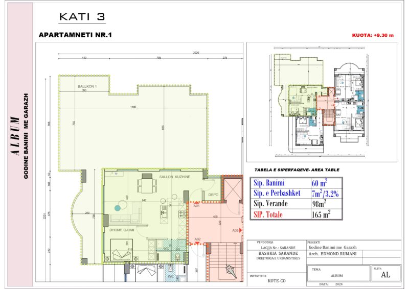 River Project nowy budynek Nr.Ref:RP 024 Pierwsza linia, widok na morze