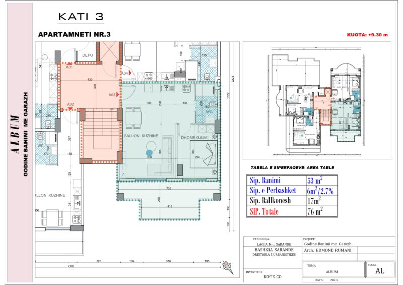 River Project nowy budynek Nr.Ref:RP 024 Pierwsza linia, widok na morze