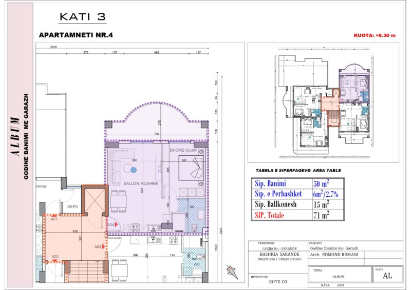 River Project nowy budynek Nr.Ref:RP 024 Pierwsza linia, widok na morze