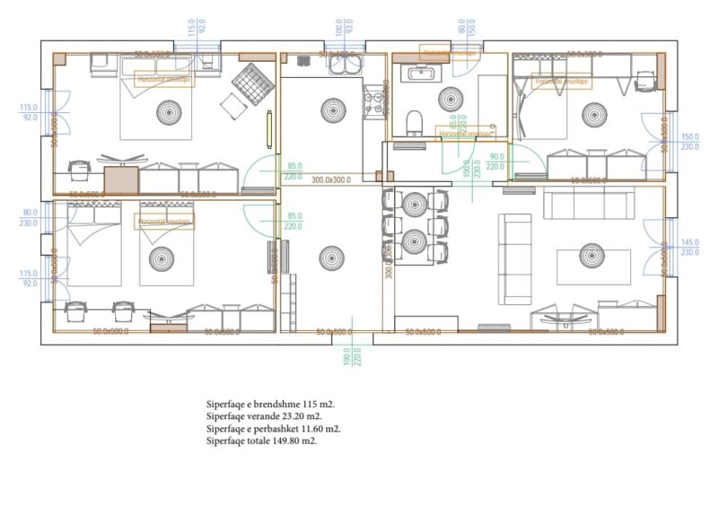 Apartament blisko plaży 3+1 Nr.Ref.RW045
