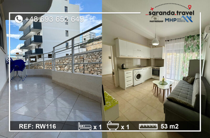 Ekskluzywny apartament, 1+1 53m2  Nr.Ref:RW116