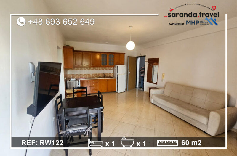 Apartament z bocznym widokiem na morze, 1+1 60m2 Nr.Ref:RW122