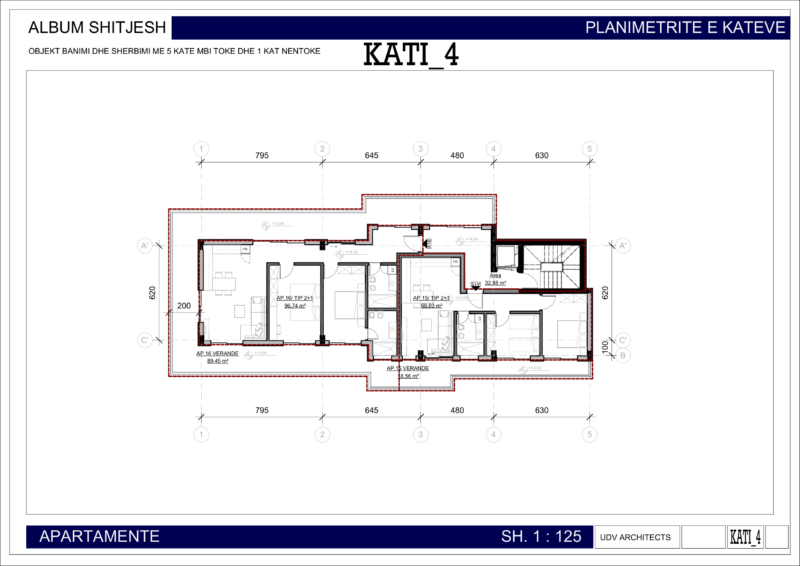 Nowe mieszkanie w Sarandzie AP04P5 74m2 Nr.Ref:RP056