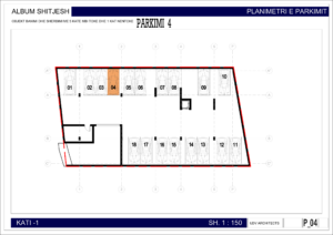 Nowe mieszkanie w Sarandzie AP04P5 74m2 Nr.Ref:RP056