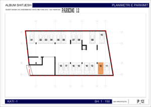 Nowe mieszkanie w Sarandzie AP04P5 74m2 Nr.Ref:RP056