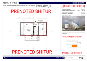 Nowe mieszkanie w Sarandzie AP04P5 74m2 Nr.Ref:RP056