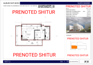 Nowe mieszkanie w Sarandzie AP04P5 74m2 Nr.Ref:RP056
