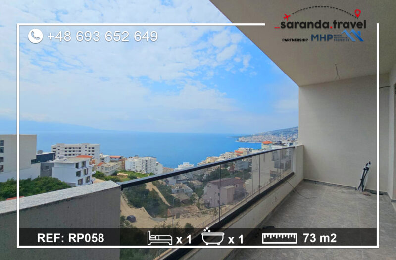 Nowy apartament 1+1 z widokiem na morze 73m2 Nr.Ref:RP058