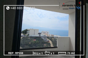 Nowy apartament 1+1 z widokiem na morze 73m2 Nr.Ref:RP058