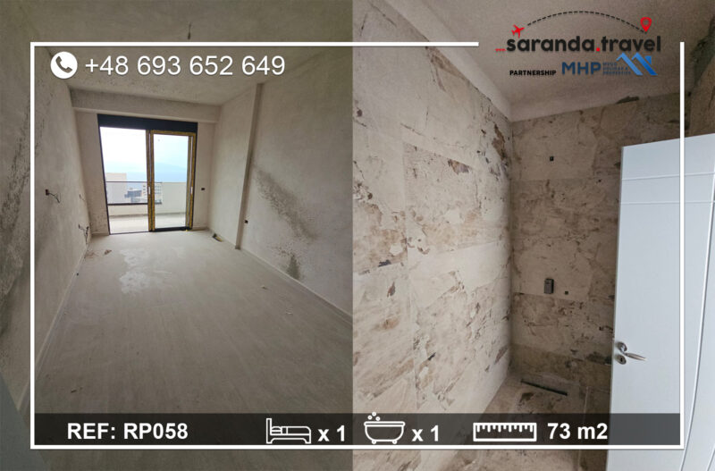 Nowy apartament 1+1 z widokiem na morze 73m2 Nr.Ref:RP058