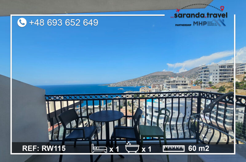 Ekskluzywny apartament z widokiem na morze i zatokę, 1+1 60m2  Nr.Ref:RW115