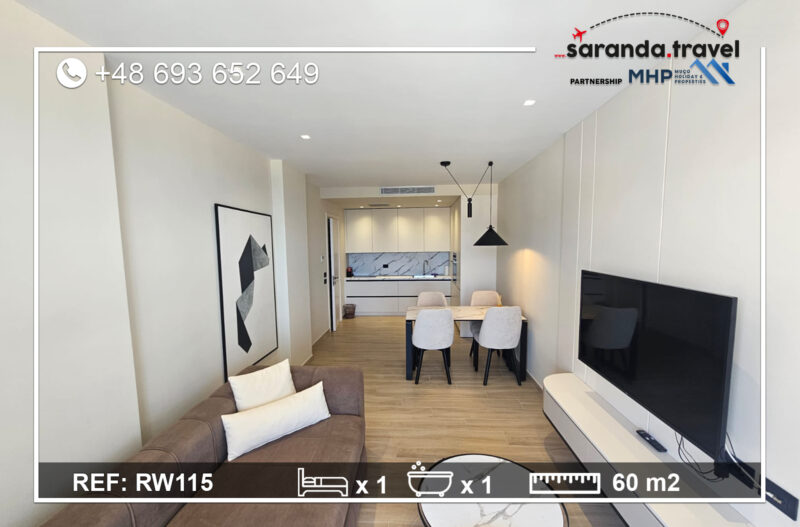 Ekskluzywny apartament z widokiem na morze i zatokę, 1+1 60m2  Nr.Ref:RW115