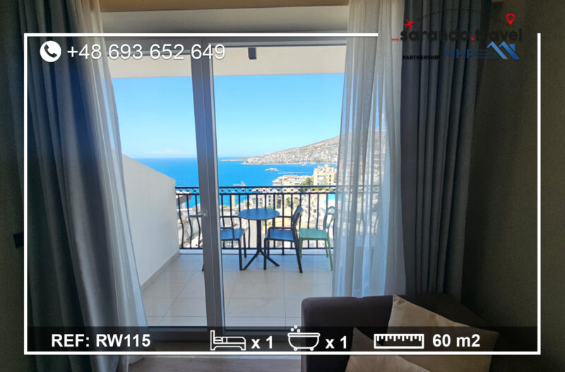 Ekskluzywny apartament z widokiem na morze i zatokę, 1+1 60m2  Nr.Ref:RW115