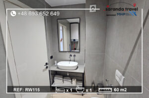 Ekskluzywny apartament z widokiem na morze i zatokę, 1+1 60m2  Nr.Ref:RW115